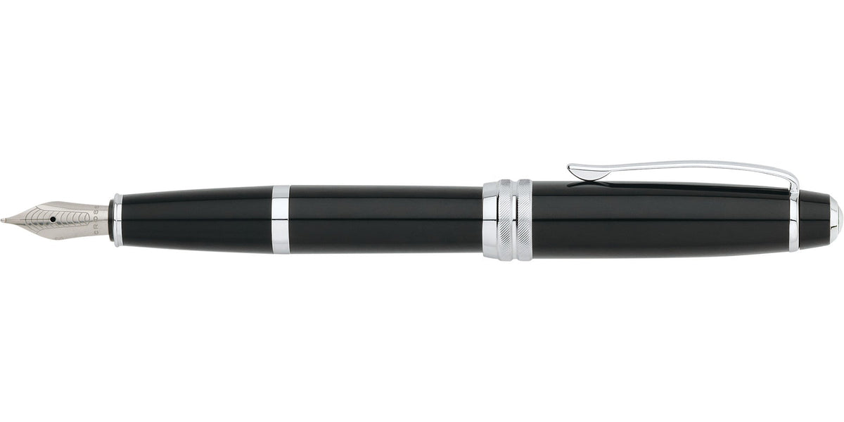 Cross | Bailey Fountain Pen | Black Lacquer, Medium Nib