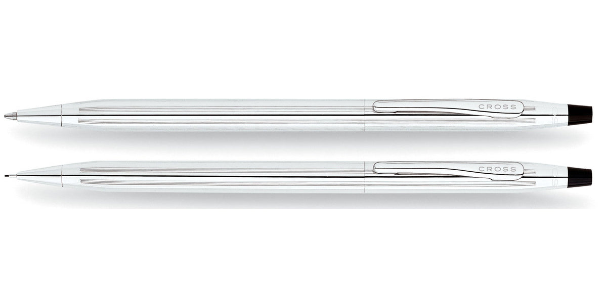 Cross | Classic Century Pen & Pencil Set | Lustrous Chrome