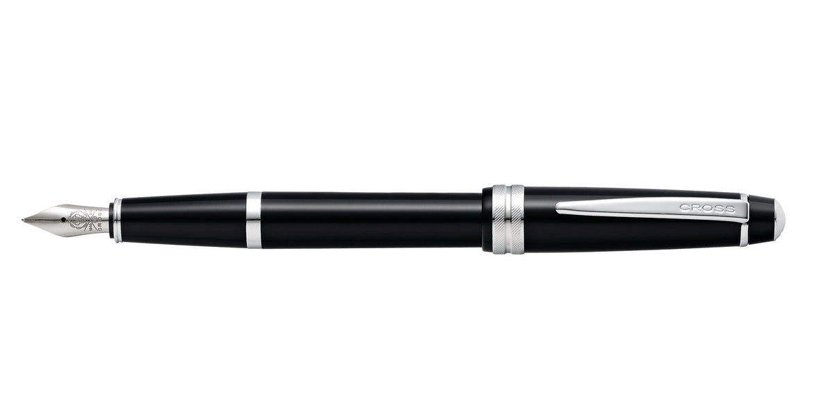 Cross | Bailey Light Fountain Pen | Polished Black Resin, Extra-Fine Nib
