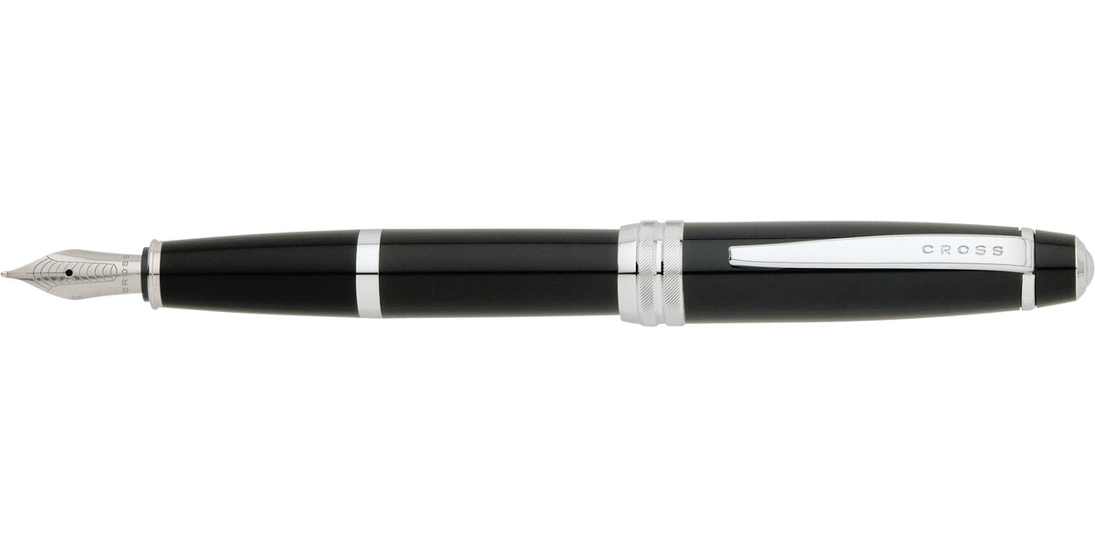 Cross | Bailey Fountain Pen | Black Lacquer, Medium Nib