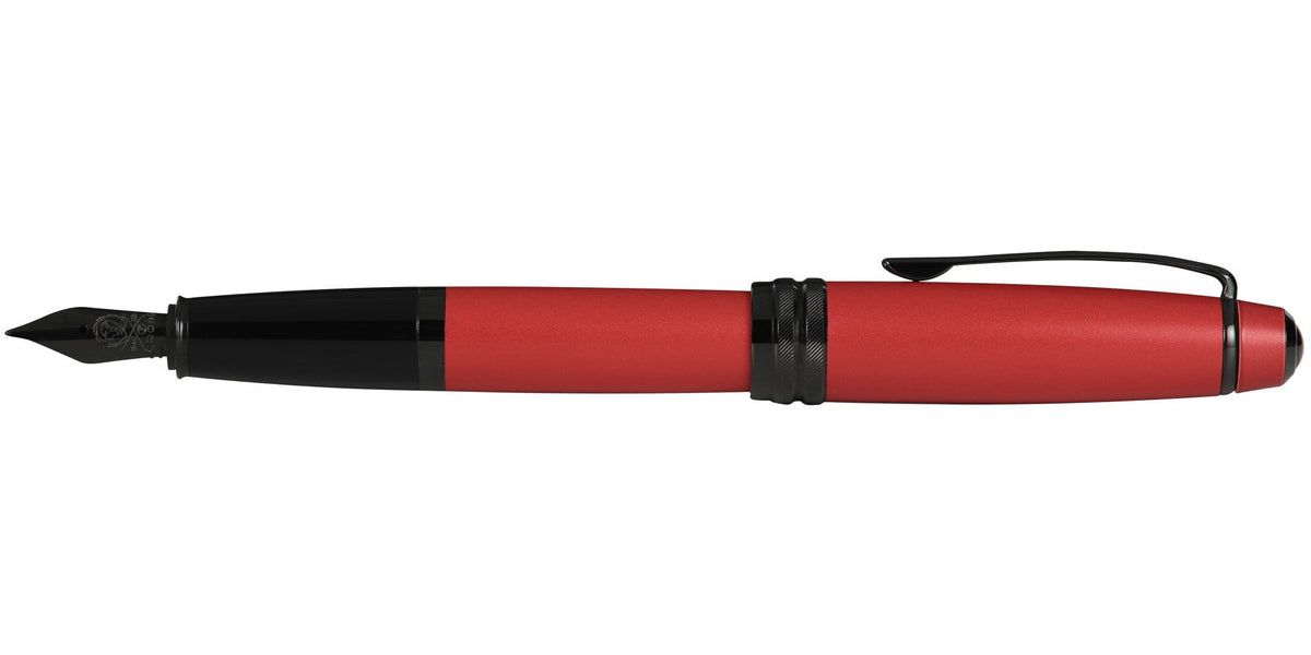 Cross | Bailey Fountain Pen | Matte Red Lacquer, Extra-Fine Nib