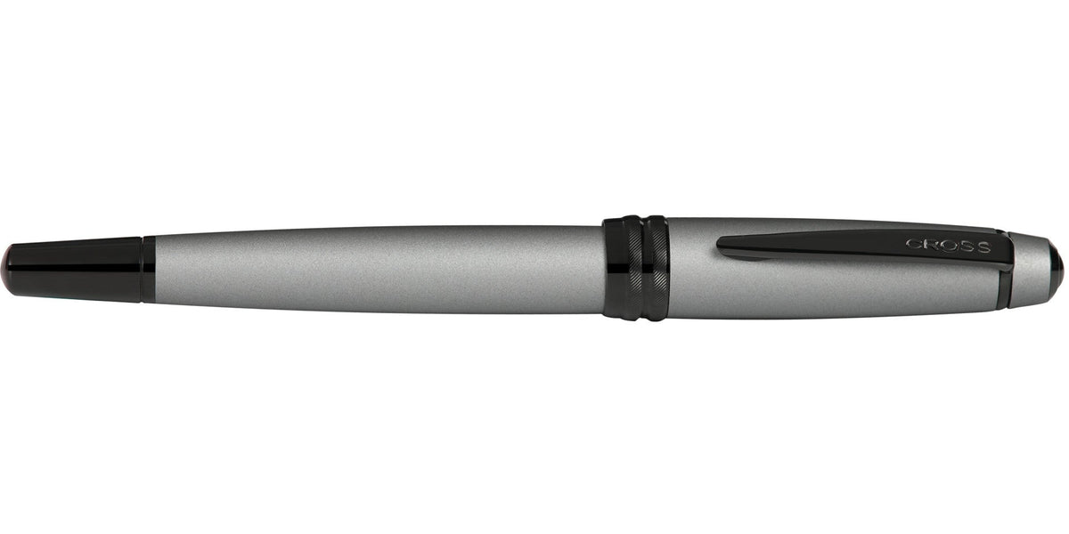 Cross | Bailey Fountain Pen | Matte Gray Lacquer, Medium Nib