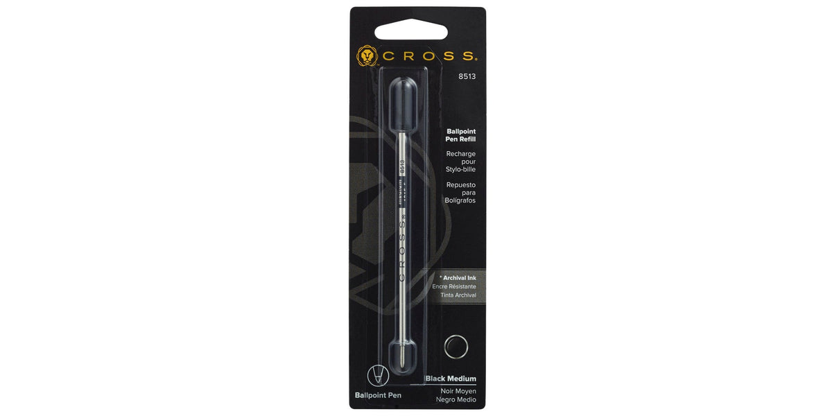 Cross | Ballpoint Refill | Black, Medium, 1 Pack