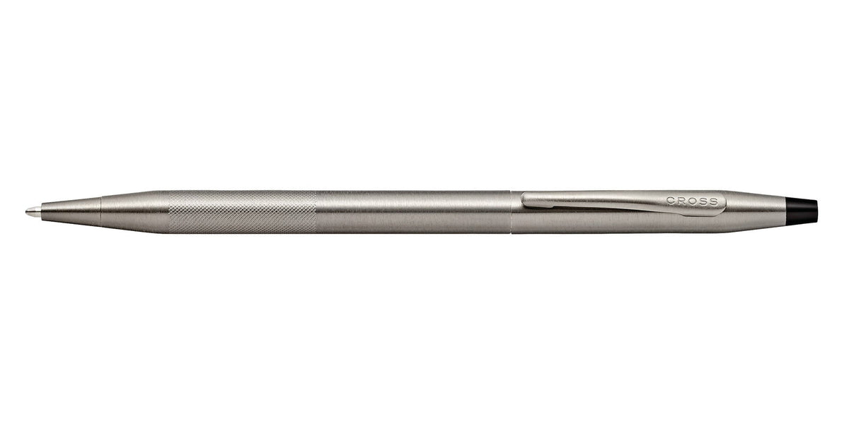 Cross | Classic Century Ballpoint Pen | Titanium Gray PVD Micro-knurl