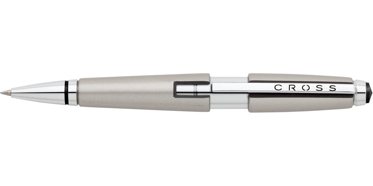 Cross | Edge Gel Rollerball Pen | Sonic Titanium