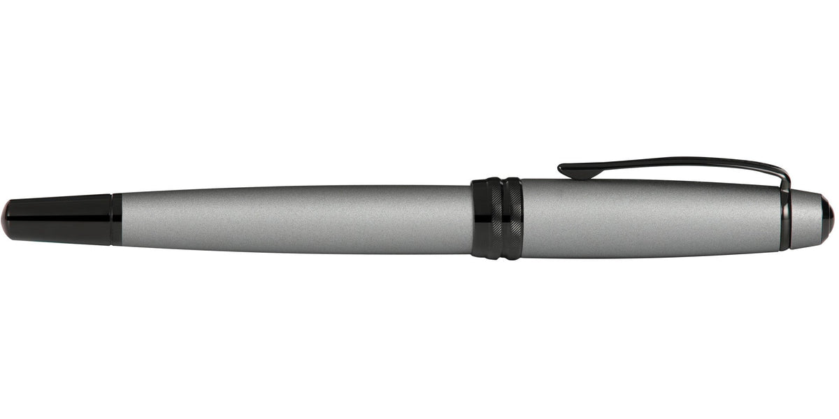Cross | Bailey Fountain Pen | Matte Gray Lacquer, Medium Nib