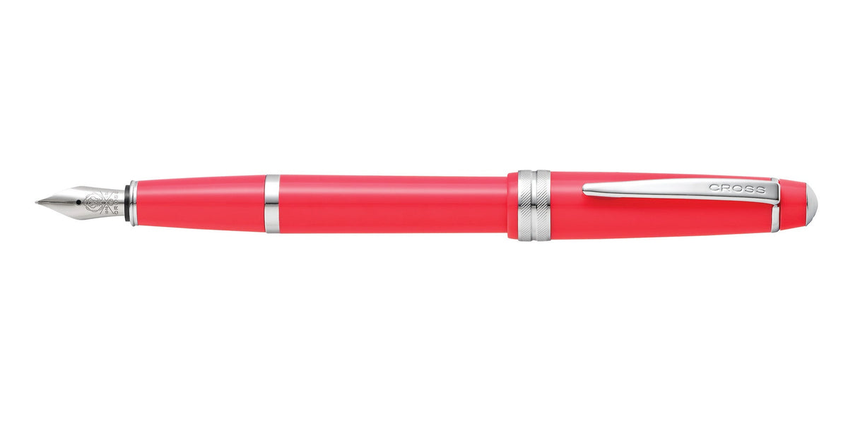 Cross | Bailey Light Fountain Pen | Polished Coral Resin, Extra-Fine Nib