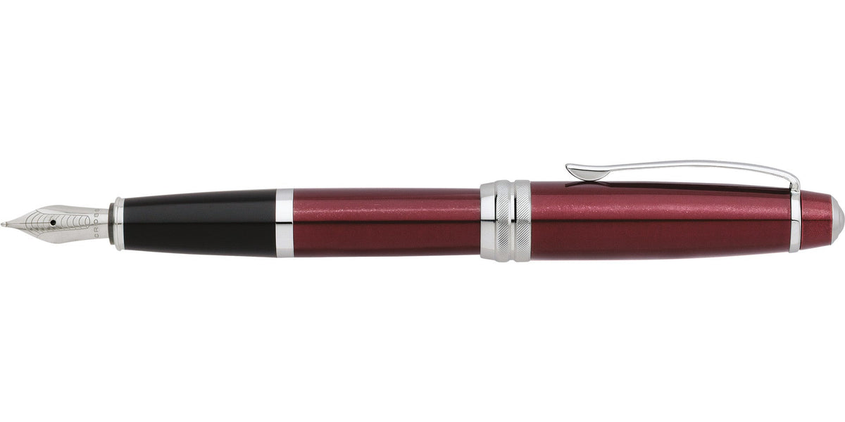 Cross | Bailey Fountain Pen | Red Lacquer, Medium Nib