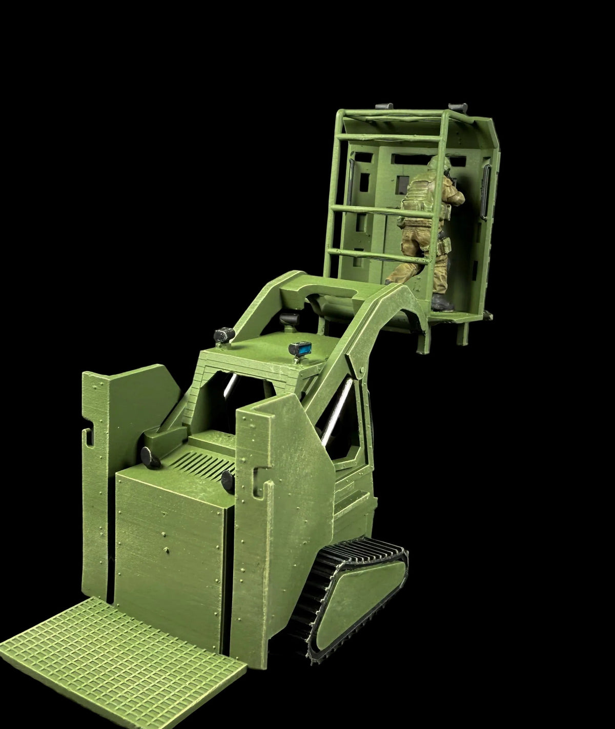 GCmini "The Rook" Armored Entry Vehicle, Elevated, 28mm, view 9 of 9