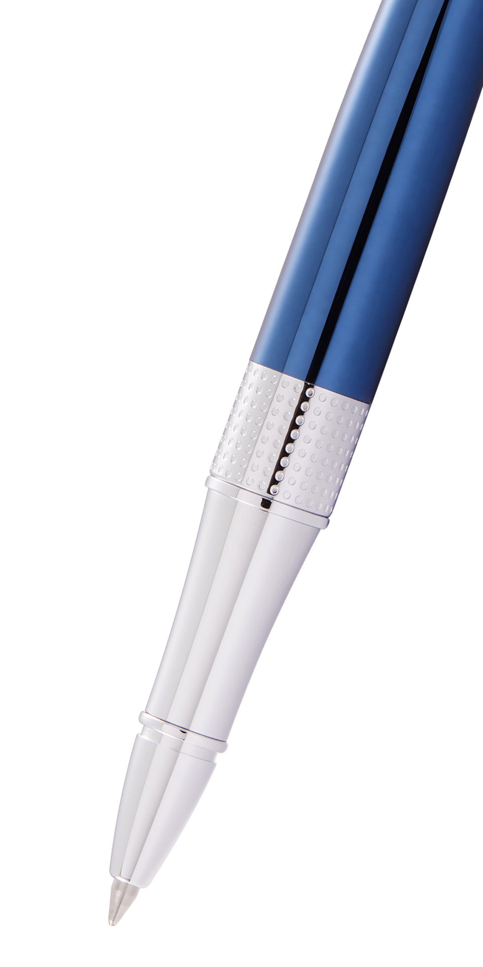 Cross | Beverly Rollerball Pen | Translucent Cobalt Blue Lacquer