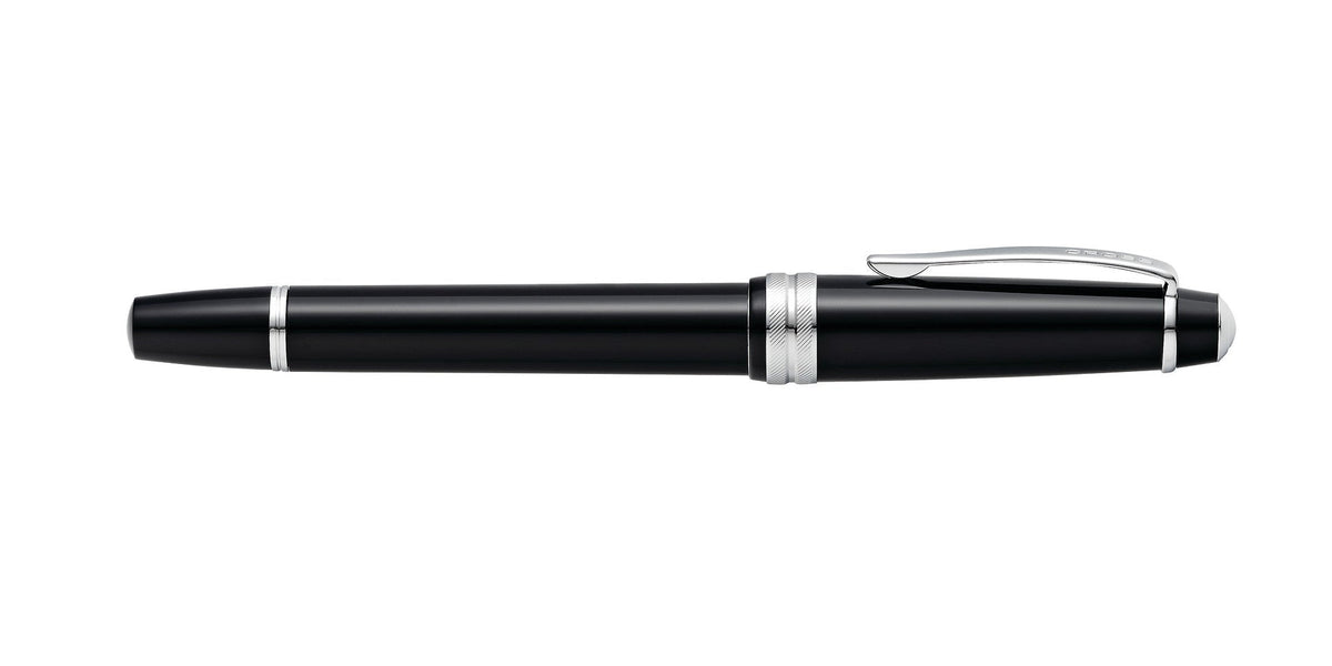 Cross | Bailey Light Fountain Pen | Polished Black Resin, Medium Nib