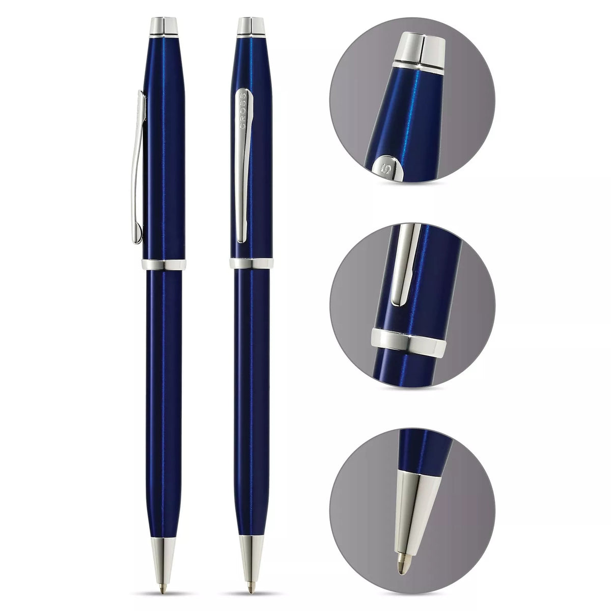 Cross | Century II Ballpoint Pen | Blue Lacquer