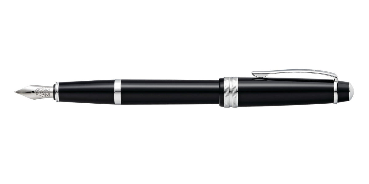 Cross | Bailey Light Fountain Pen | Polished Black Resin, Extra-Fine Nib