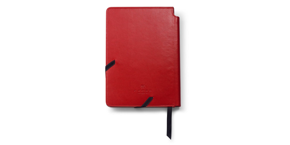 Cross | Leatherette Journal | Medium, Crimson