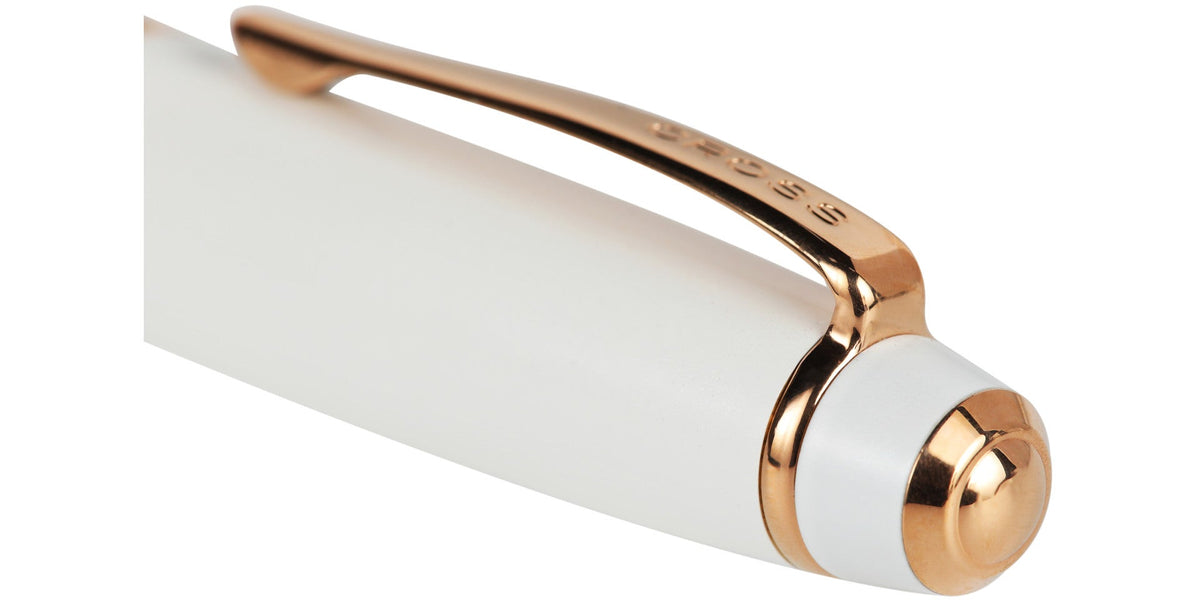 Cross | Bailey Ballpoint Pen | Pearlescent White Lacquer