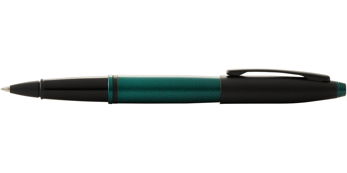 Cross | Calais Rollerball Pen | Matte Green and Black Lacquer