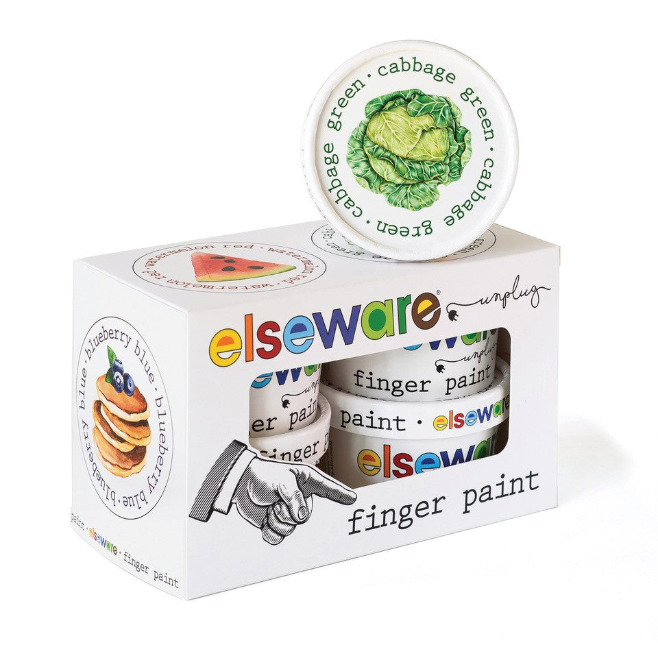 Elseware Unplug Creative Painting Bundle, Finger Paint, Milk Paint & Brushes, view 3 of 8