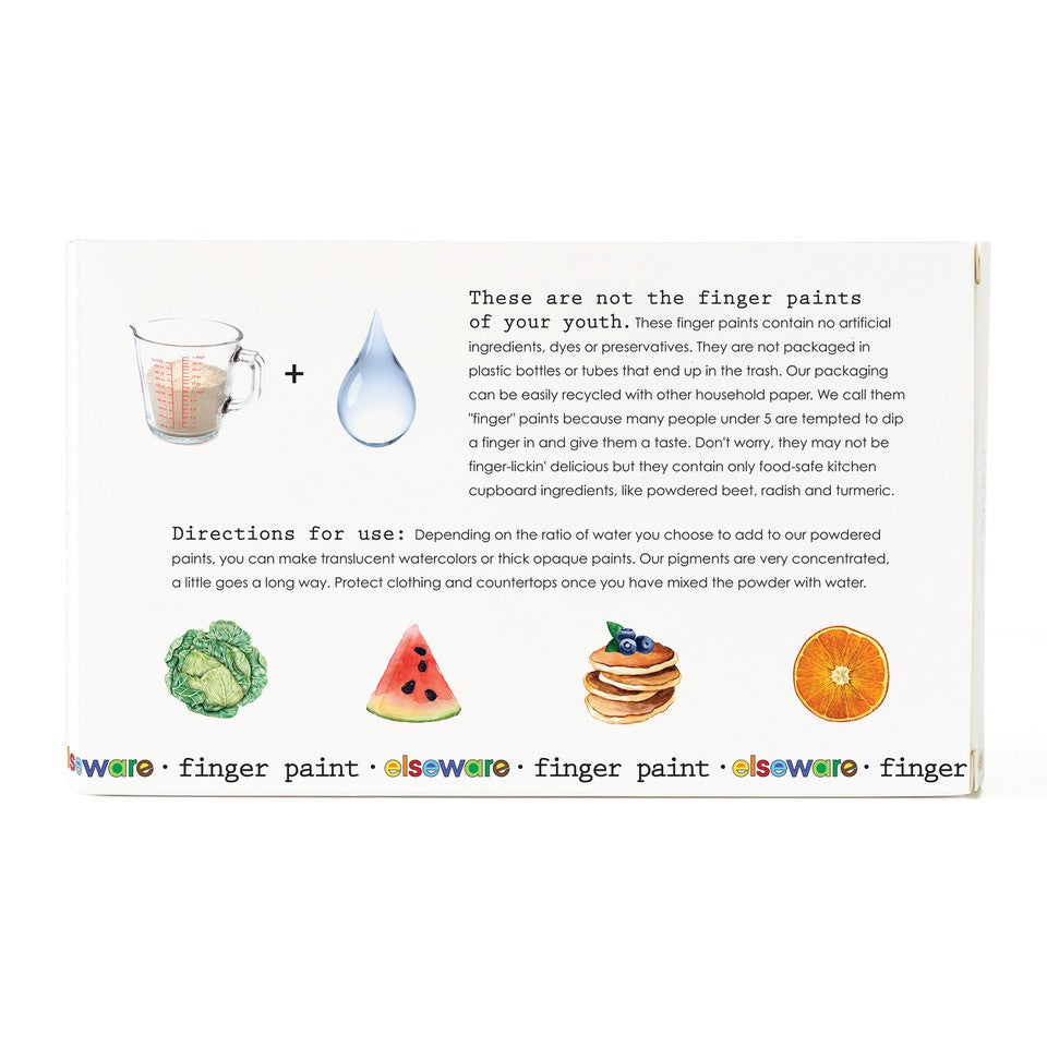 Elseware Unplug All Natural Finger Paint, Shelf-Stable Powder, view 8 of 9