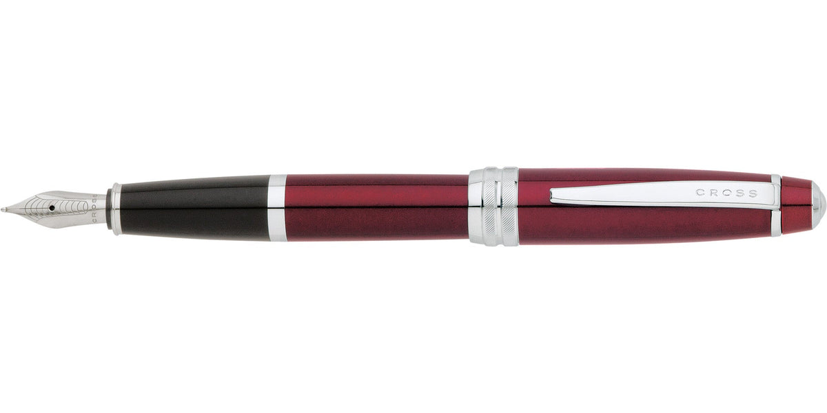 Cross | Bailey Fountain Pen | Red Lacquer, Medium Nib