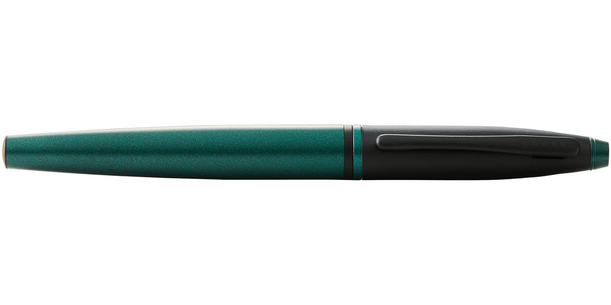 Cross | Calais Rollerball Pen | Matte Green and Black Lacquer