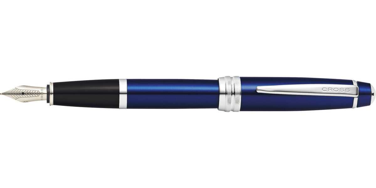 Cross | Bailey Fountain Pen | Blue Lacquer, Medium Nib