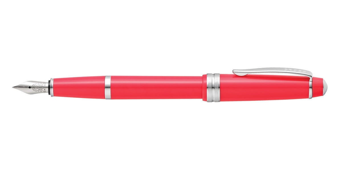Cross | Bailey Light Fountain Pen | Polished Coral Resin, Fine Nib