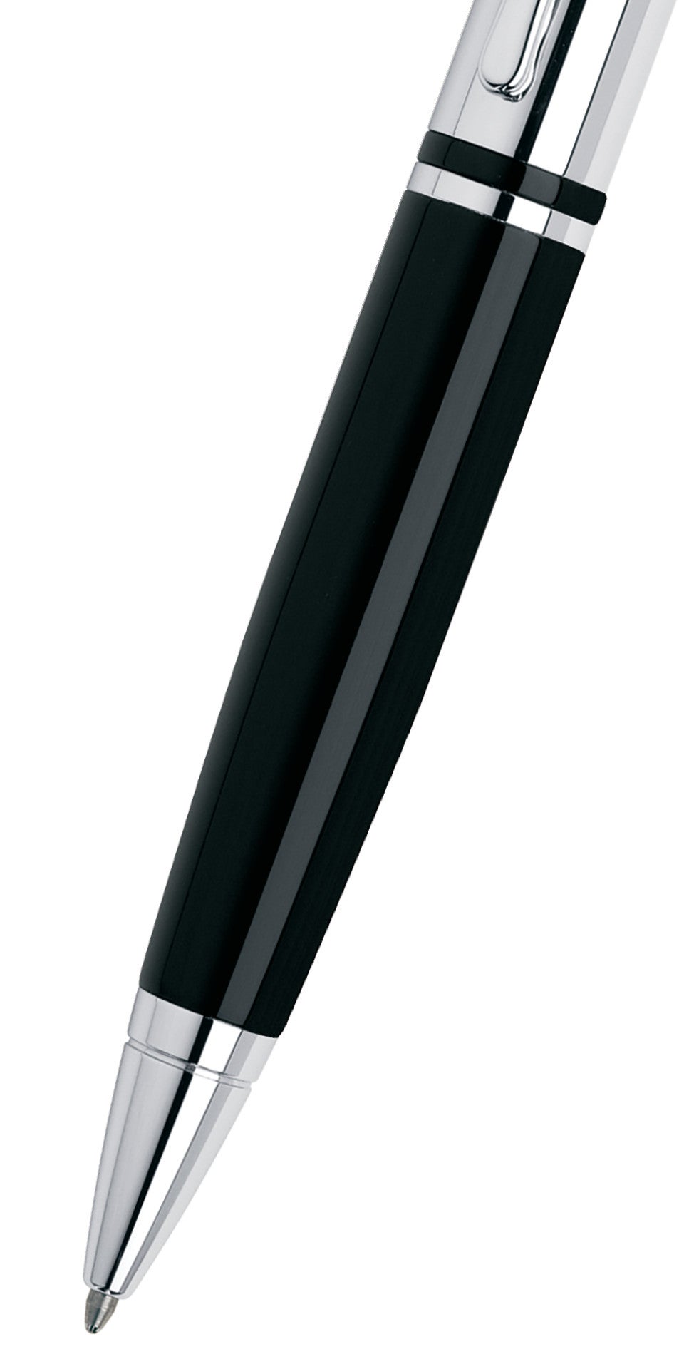 Cross | Calais Ballpoint Pen | Chrome & Black Lacquer