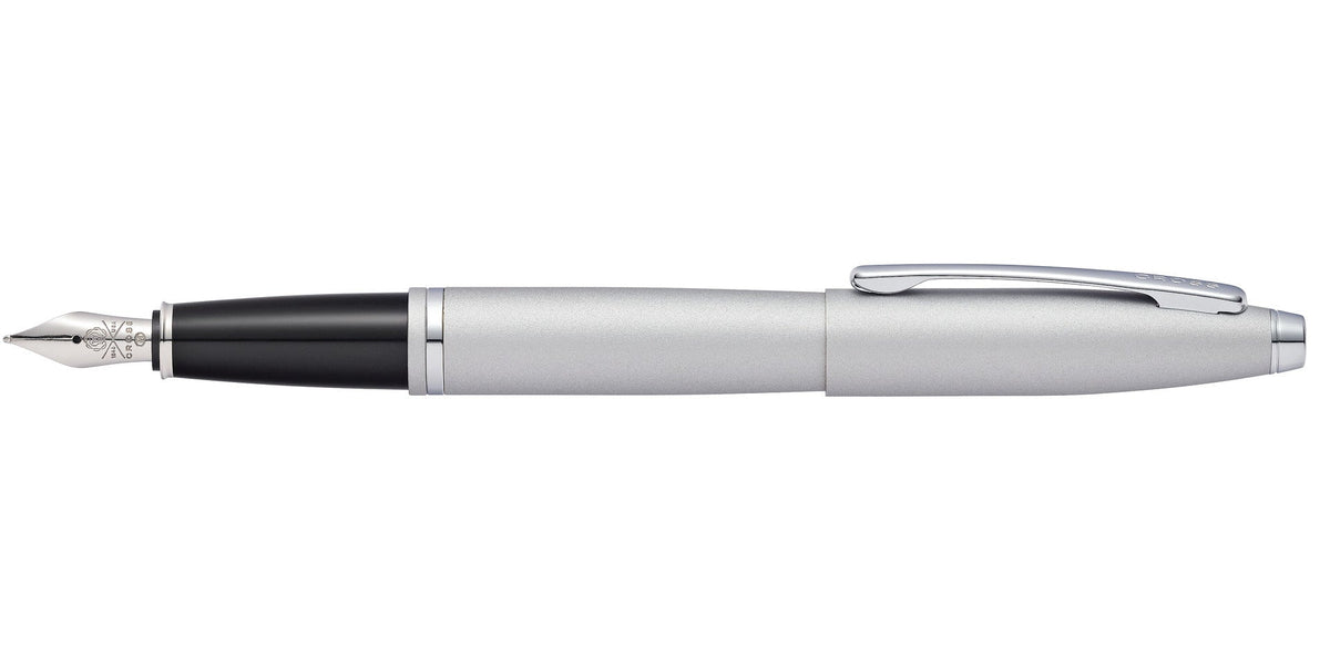 Cross | Calais Fountain Pen | Satin Chrome, Fine Nib
