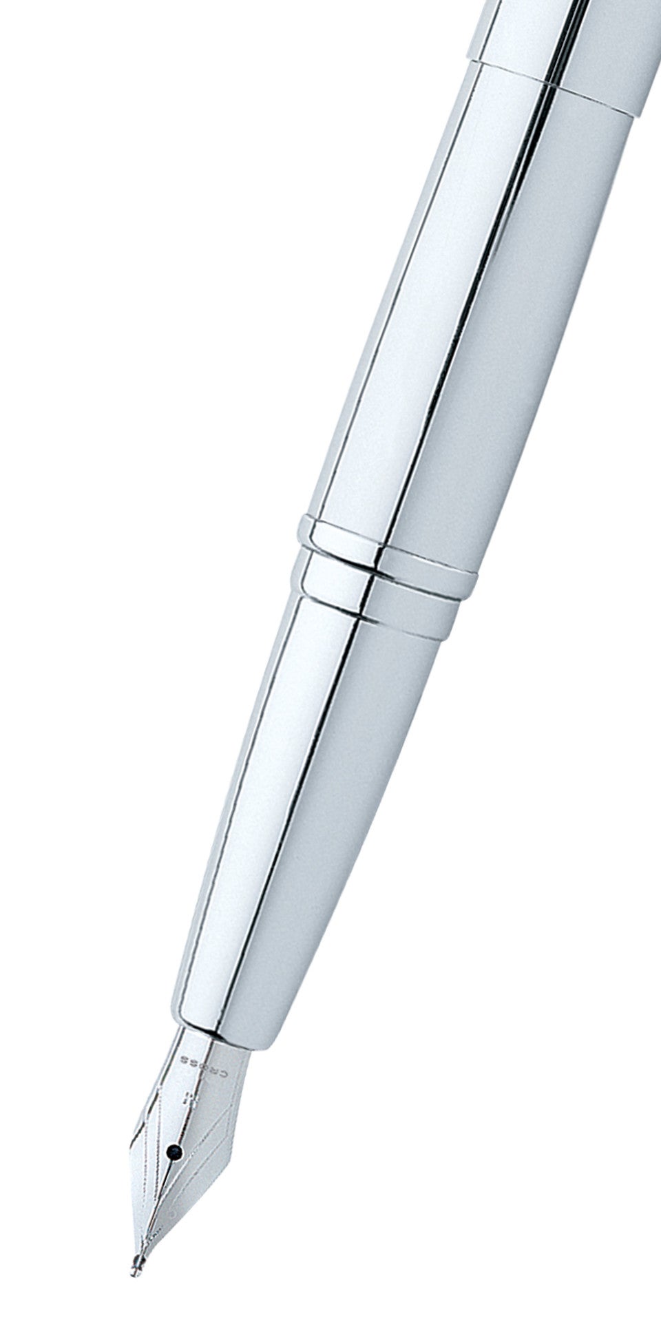 Cross | ATX Fountain Pen | Pure Chrome, Extra-Fine Nib