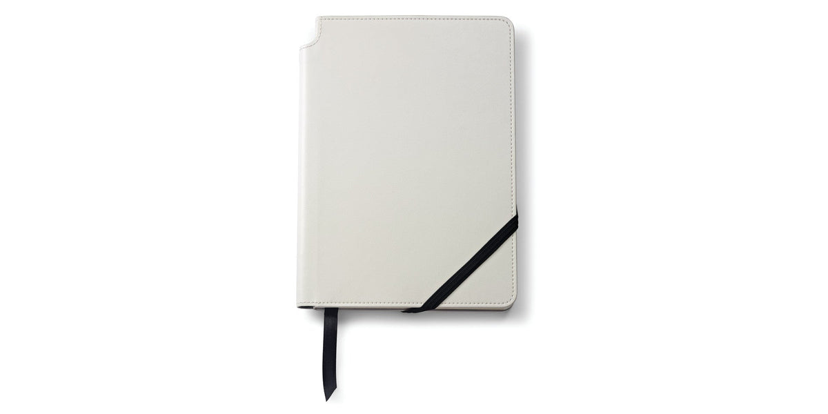 Cross | Leatherette Journal | Medium, Classic White