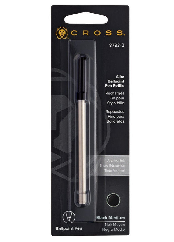 Cross Slim Ballpoint Refill, Black, 1 Pack