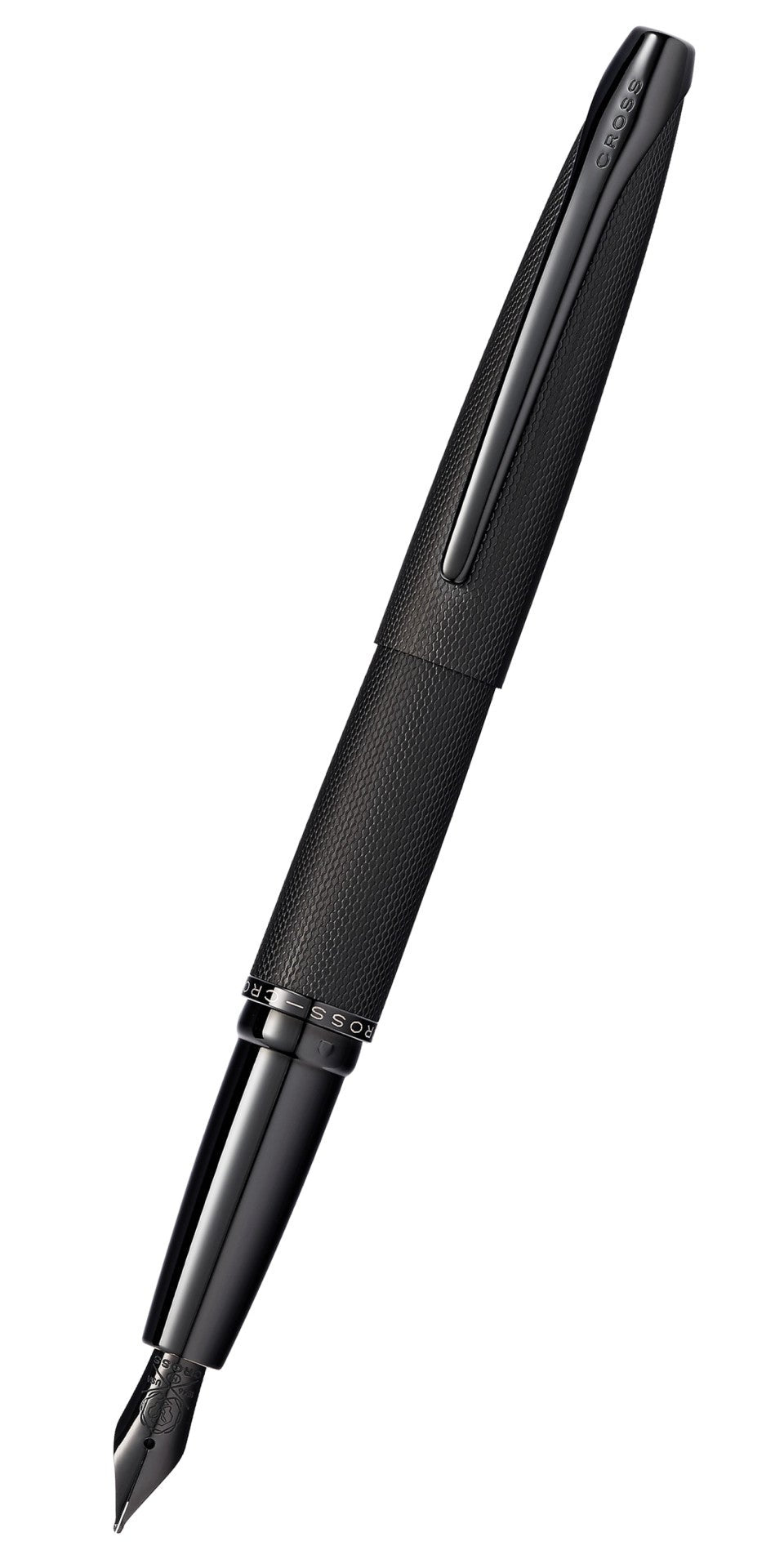 Cross ATX Fountain Pen, Brushed Black, Medium Nib