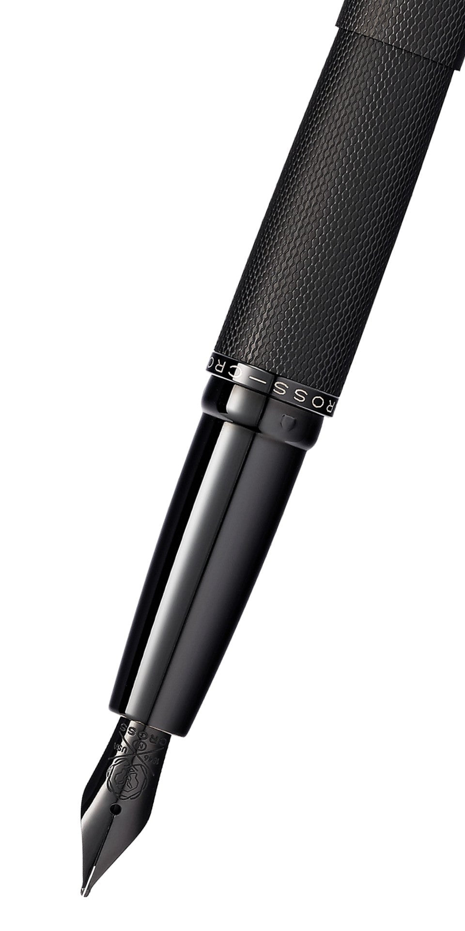 Cross | ATX Fountain Pen | Brushed Black, Fine Nib