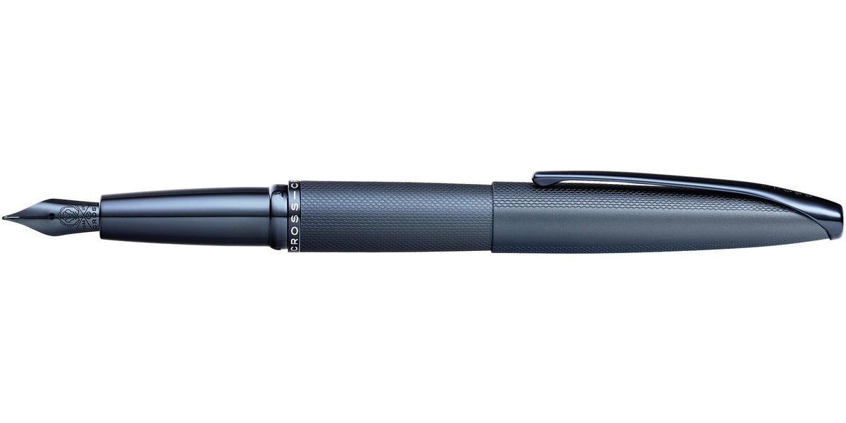 Cross | ATX Fountain Pen | Sandblasted Dark Blue, Fine Nib