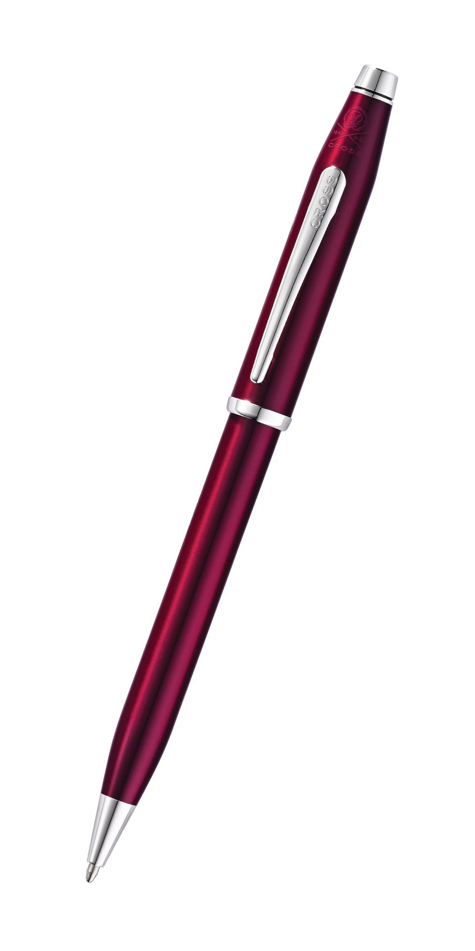 Cross Century II Ballpoint Pen, Translucent Plum Lacquer