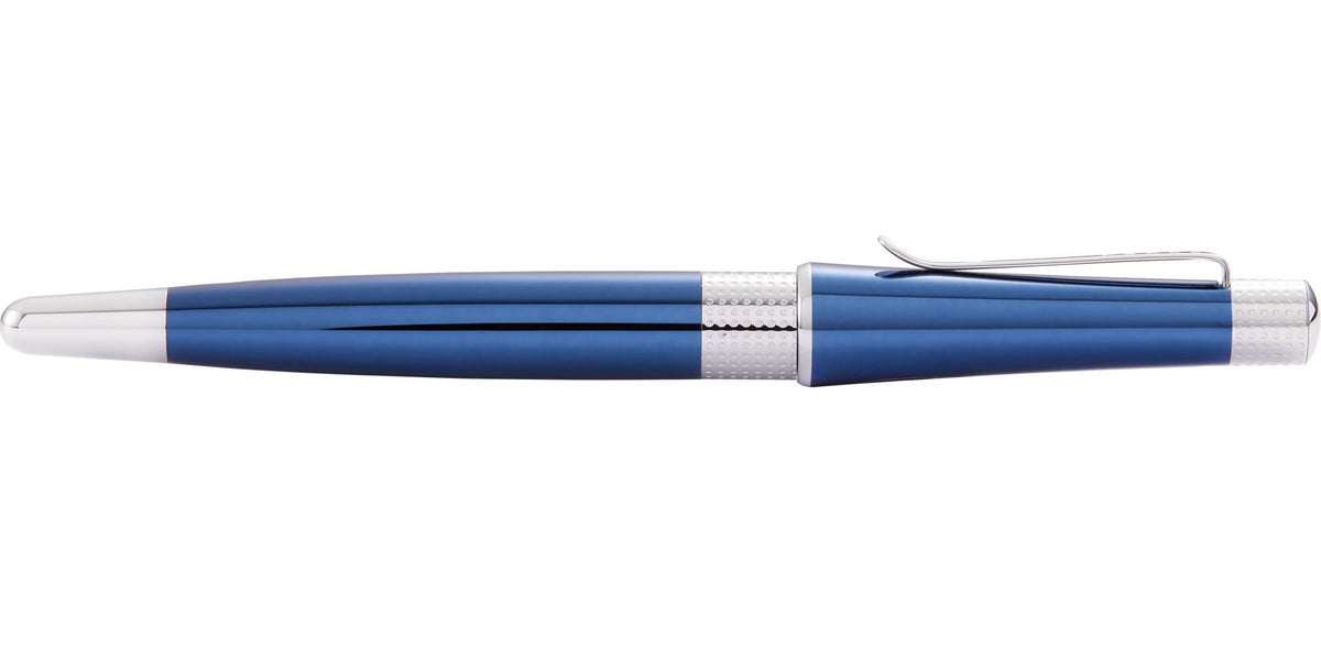 Cross | Beverly Rollerball Pen | Translucent Cobalt Blue Lacquer