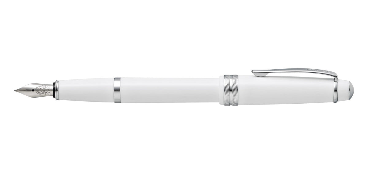 Cross | Bailey Light Fountain Pen | Polished White Resin, Fine Nib