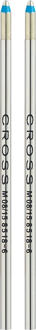 Cross | Mini Ballpoint Refill | Blue, Medium, 2 Pack