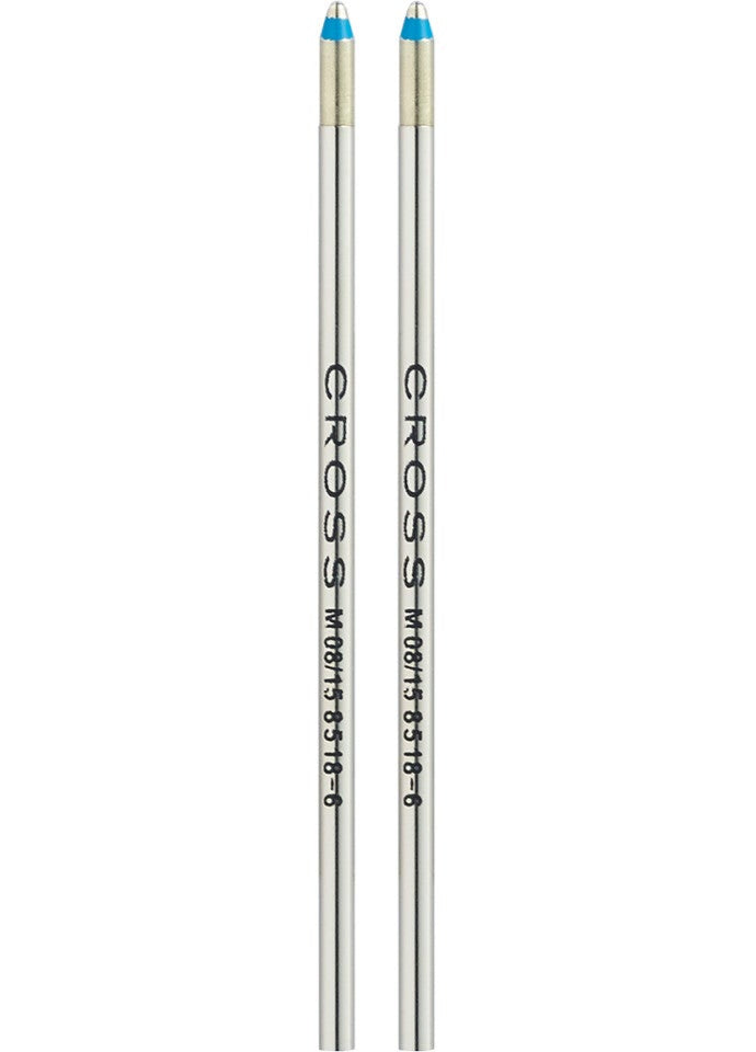 Cross | Mini Ballpoint Refill | Blue, Medium, 2 Pack
