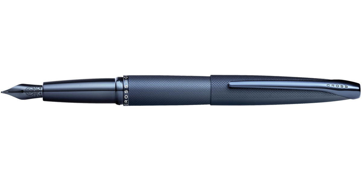 Cross | ATX Fountain Pen | Sandblasted Dark Blue, Fine Nib