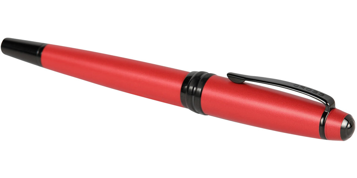 Cross | Bailey Fountain Pen | Matte Red Lacquer, Extra-Fine Nib